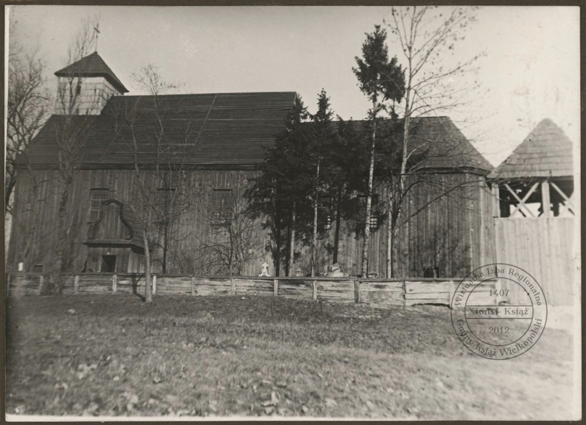 Kościół w Gogolewie. 1932 r.