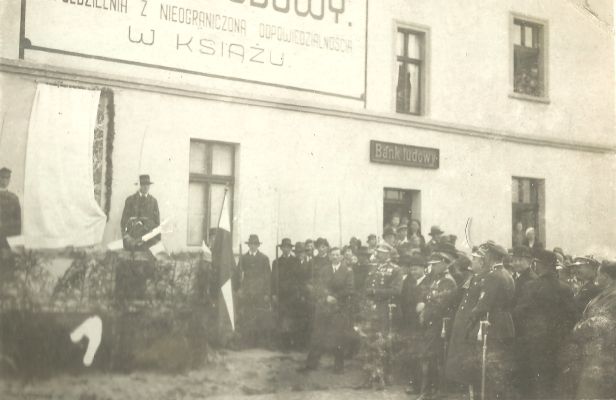 87. rocznica Wiosny Ludów - odsłonięcie tablicy pamiątkowej.