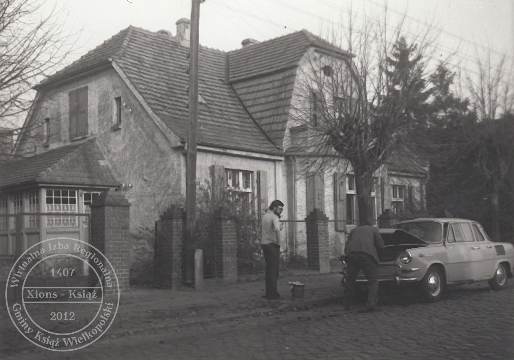 Dom doktora Maksymiliana Krybusa. Książ, lata 70. XX wieku