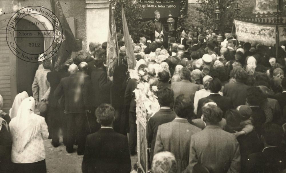 Arcybiskup Antoni Baraniak. Mchy, 1960 r.