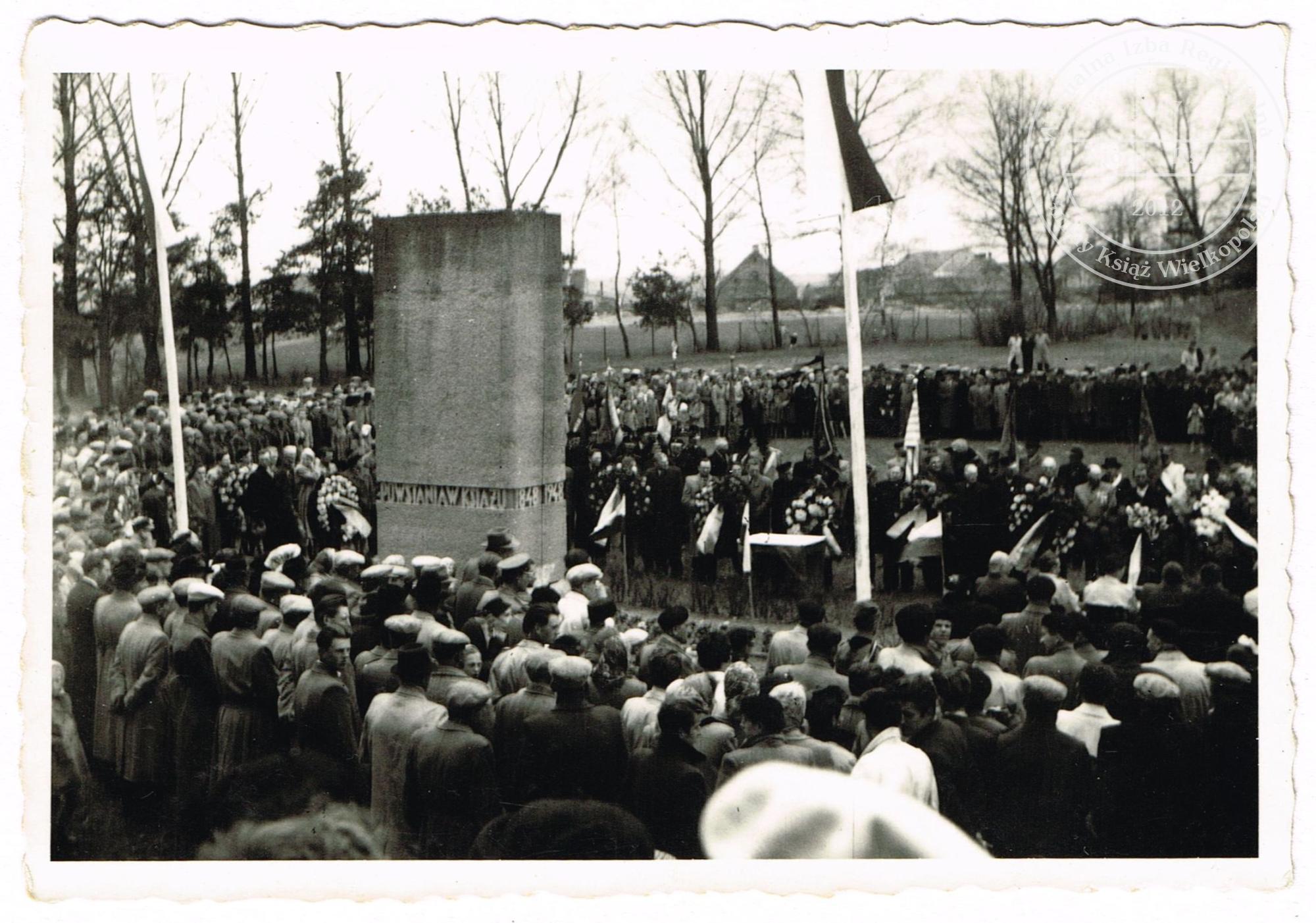 40. rocznica Powstania Wielkopolskiego i 110. rocznica bitwy o Książ 1848