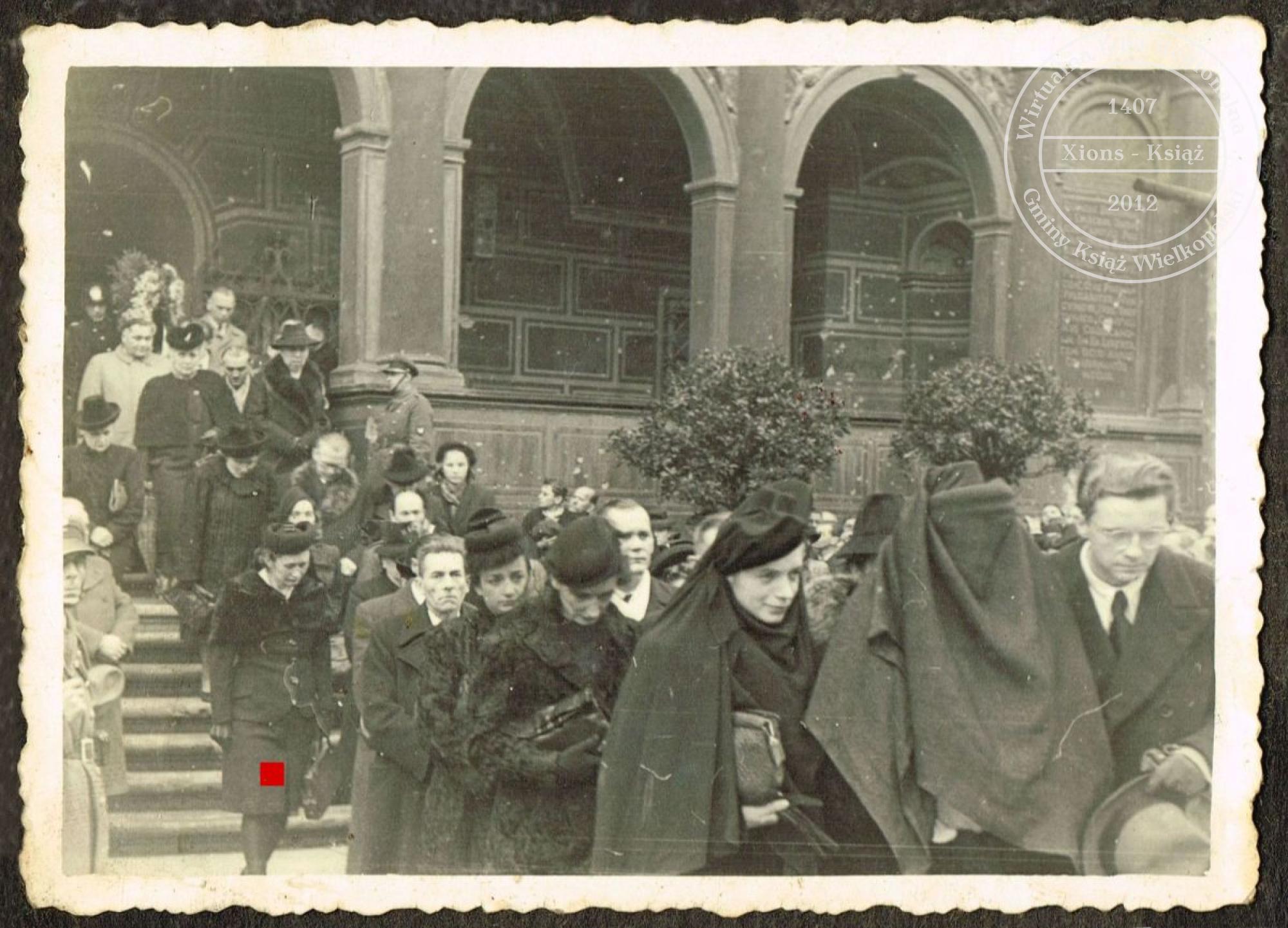 Władysław Günther pogrzeb 1946 r. Fotografia nr 6