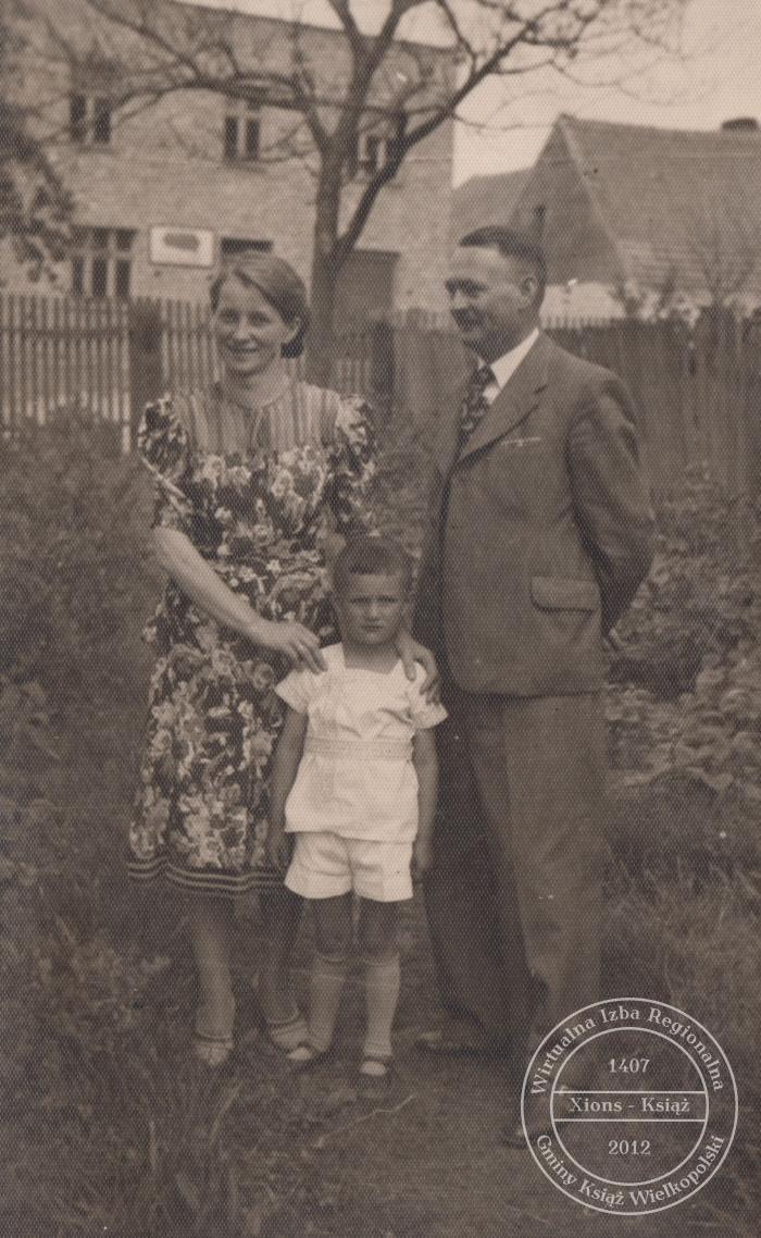 Rodzina Gibowski. Książ, 1940 r.