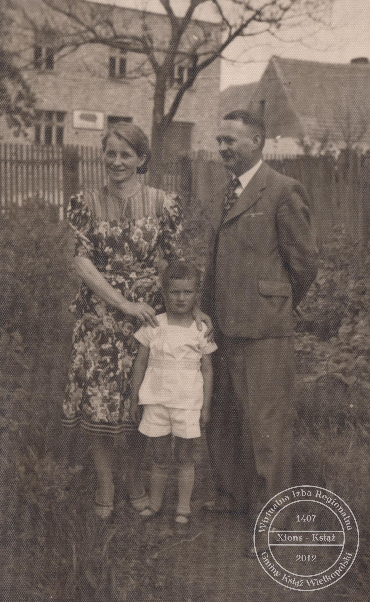 Rodzina Gibowski. Książ, 1940 r.