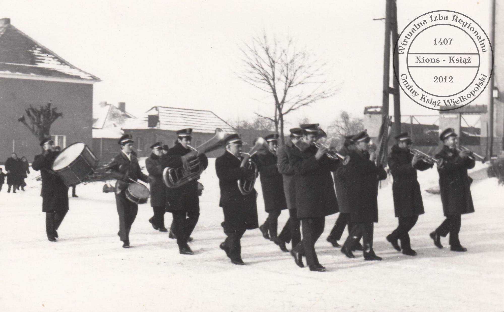 Pogrzeb dr. Maksymiliana Krybusa w dniu 25 stycznia 1970 r.