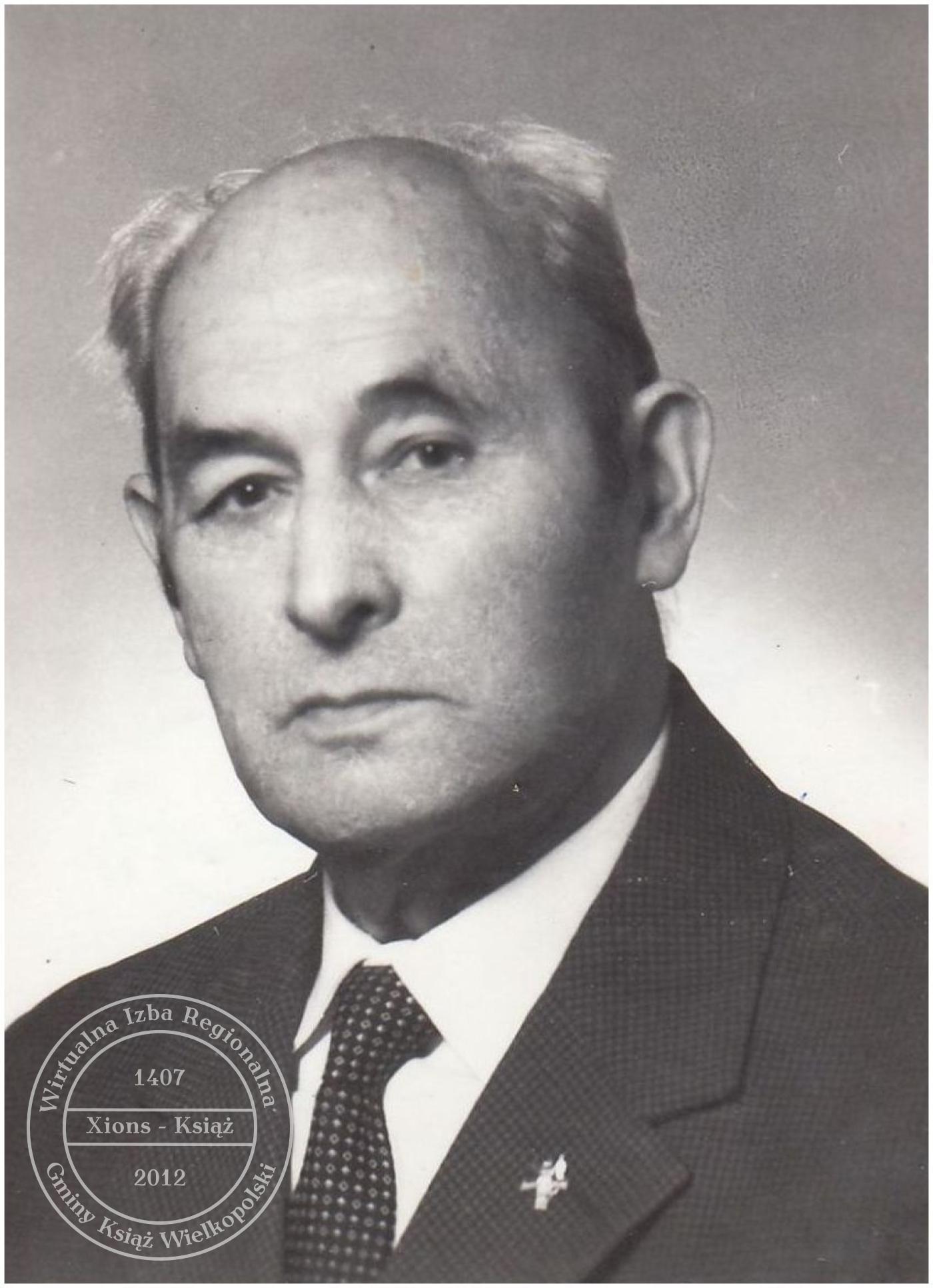 Julian Mathes portret. Poznań 1980 r.