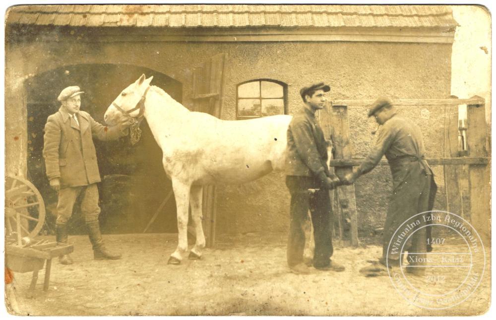 Kuźnia Tomasza Maja. Książ 1937 r.