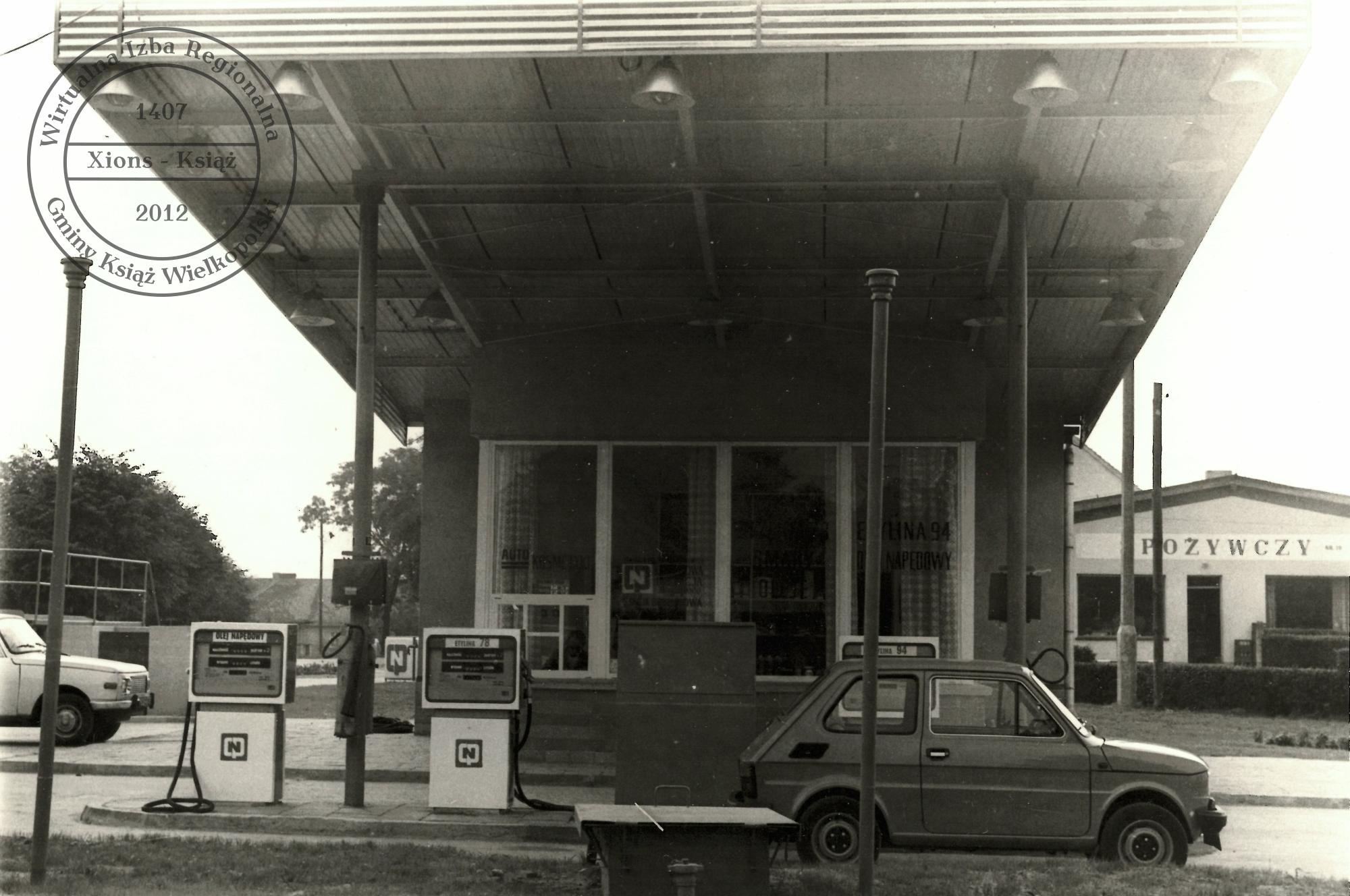Stacja CPN w Książu, 1983 r.