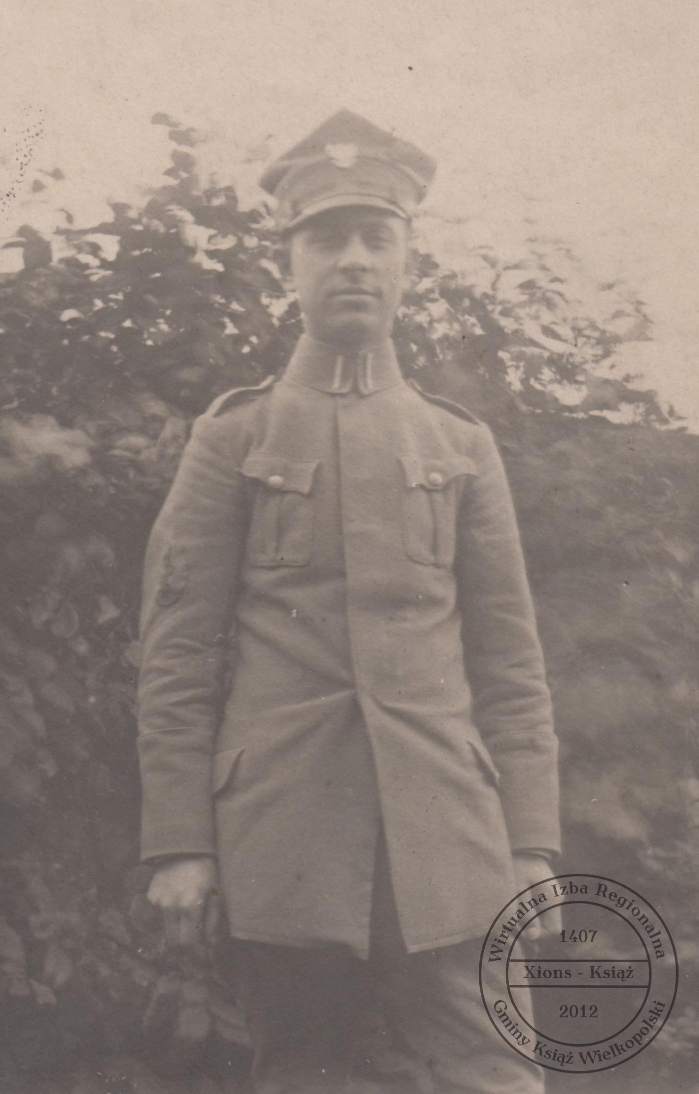 Franciszek Szymanek powstaniec wielkopolski, 1919 r.