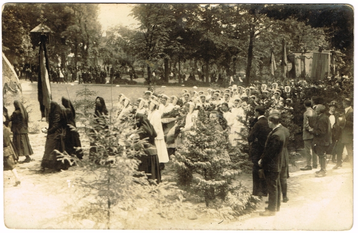 Pogrzeb hr. Krzysztofa Mielżyńskiego w dniu 23 czerwca 1927 r.