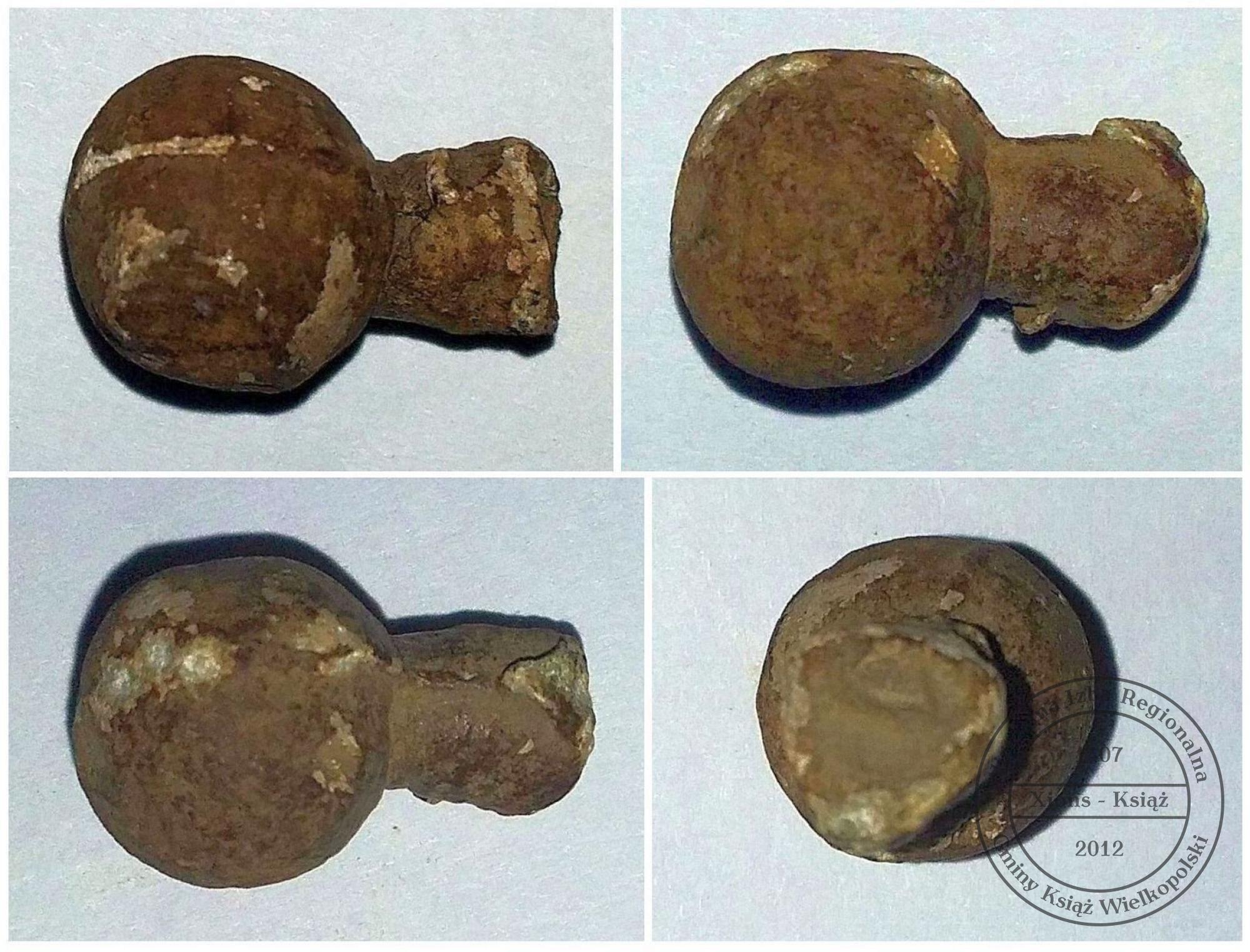 Kula muszkietowa z ogonkiem. Książ 1848 r.