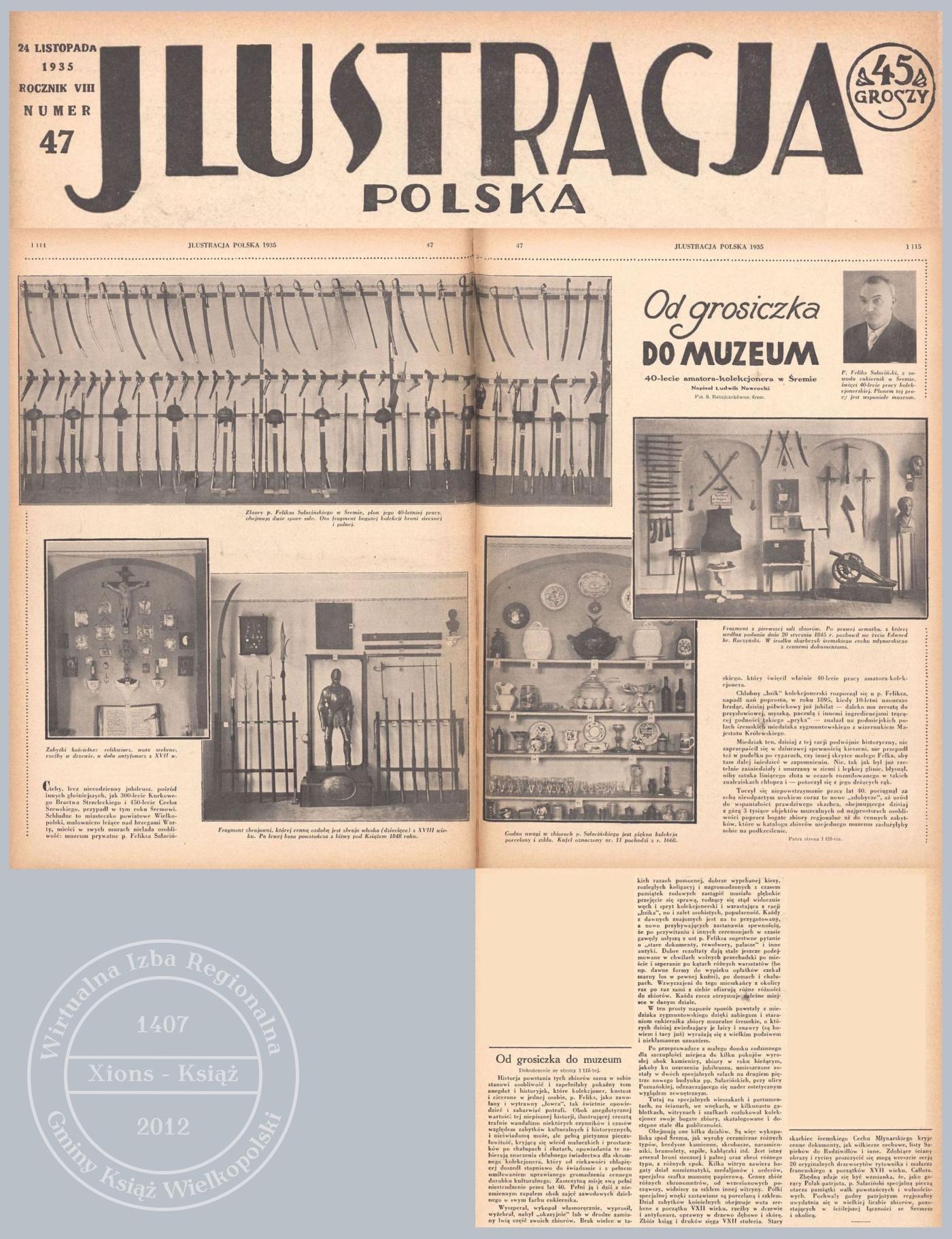 Kosa powstańcza z Książa 1848 r.